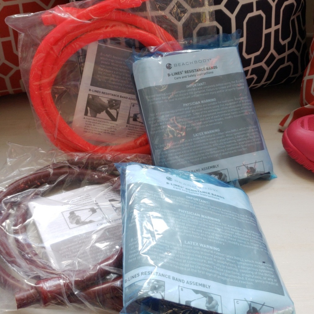 BEACHBODY B lines Resistance Bands